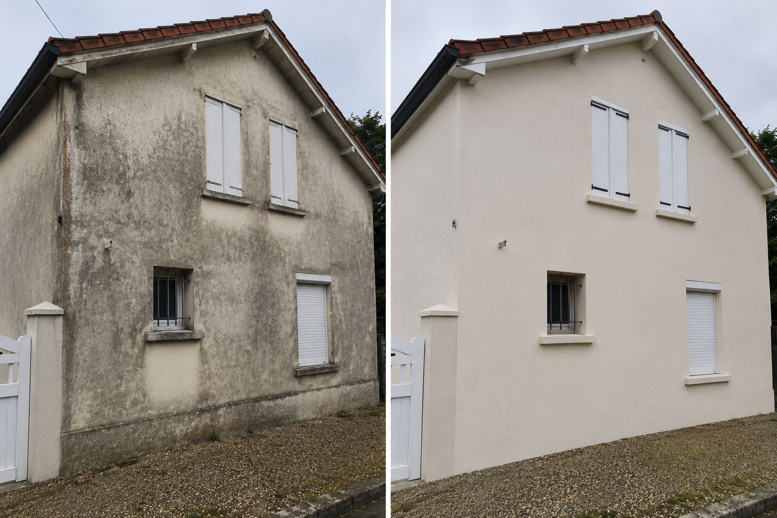 Ravalement de façade Orléans — après