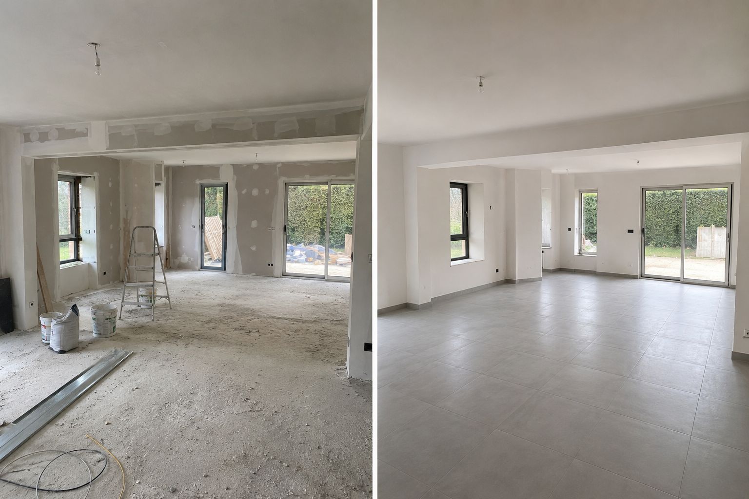 Rénovation intérieure complète — après